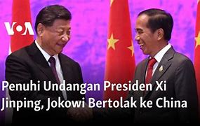 Kunjungan Xi Jinping Ke Indonesia